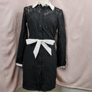 Bebe Tilda BLACK Lace Dress
